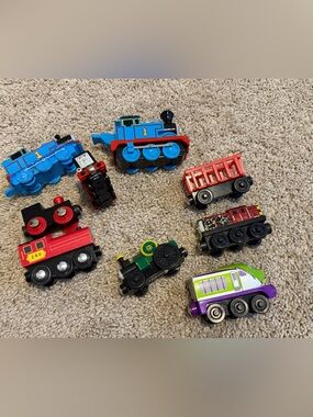 Thomas & Friends Train Set Lot of 9 Diecast Toy Trains